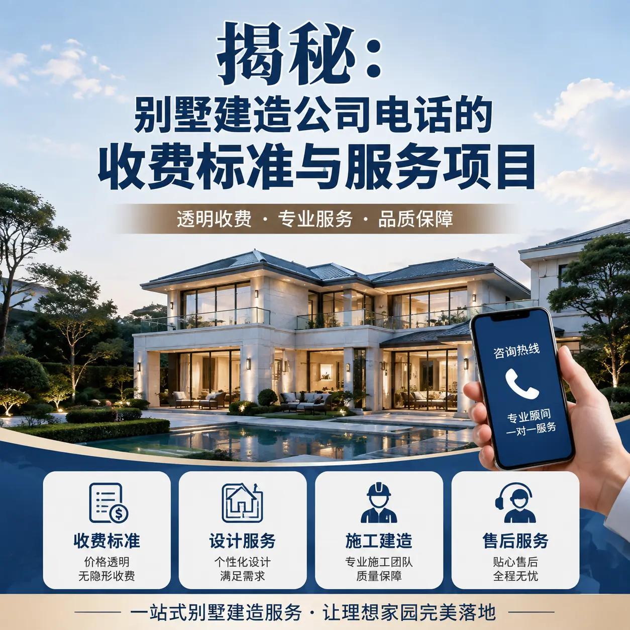 揭秘:雷山别墅建造公司电话的收费标准与服务项目