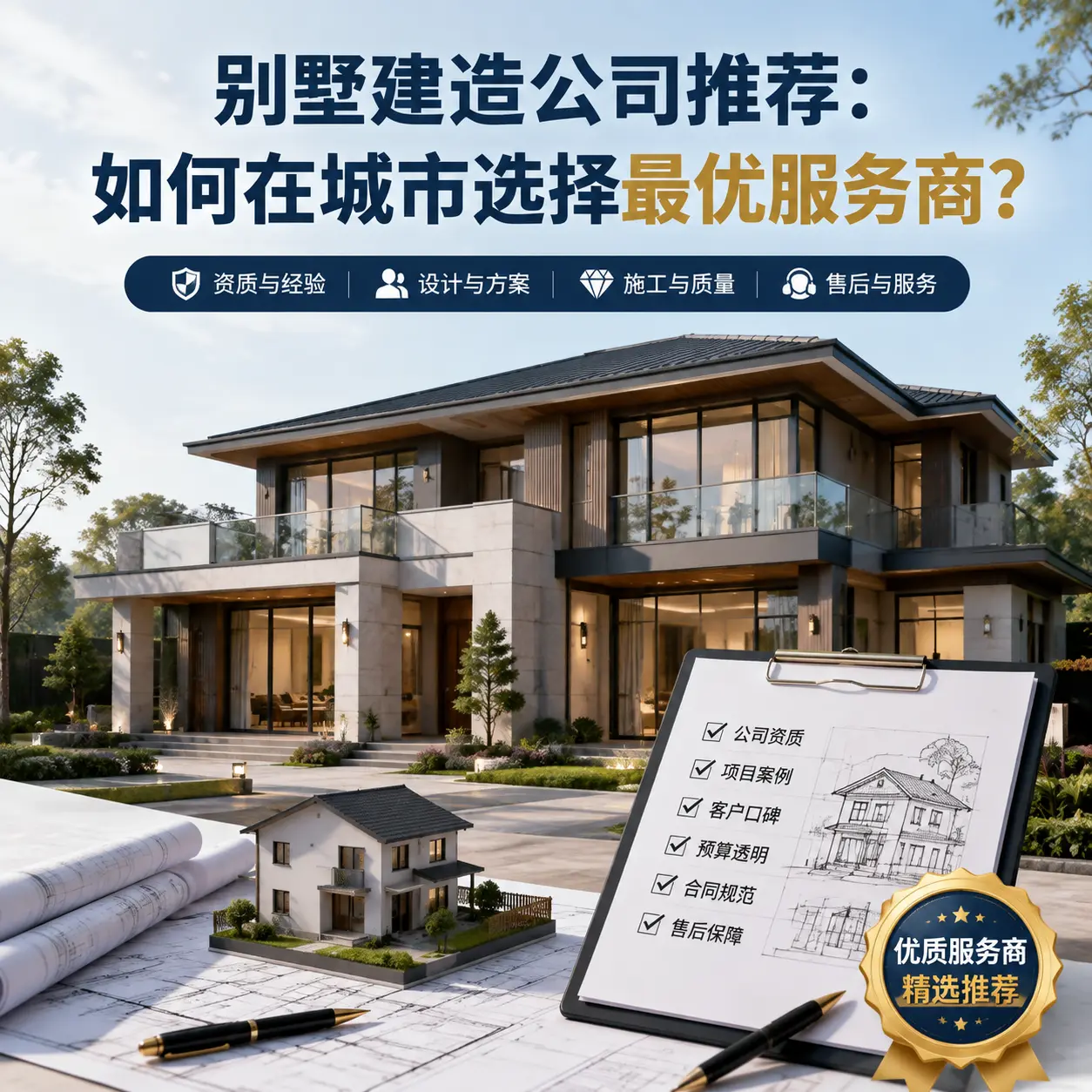 别墅建造公司推荐:如何在 雷山 选择最优服务商?