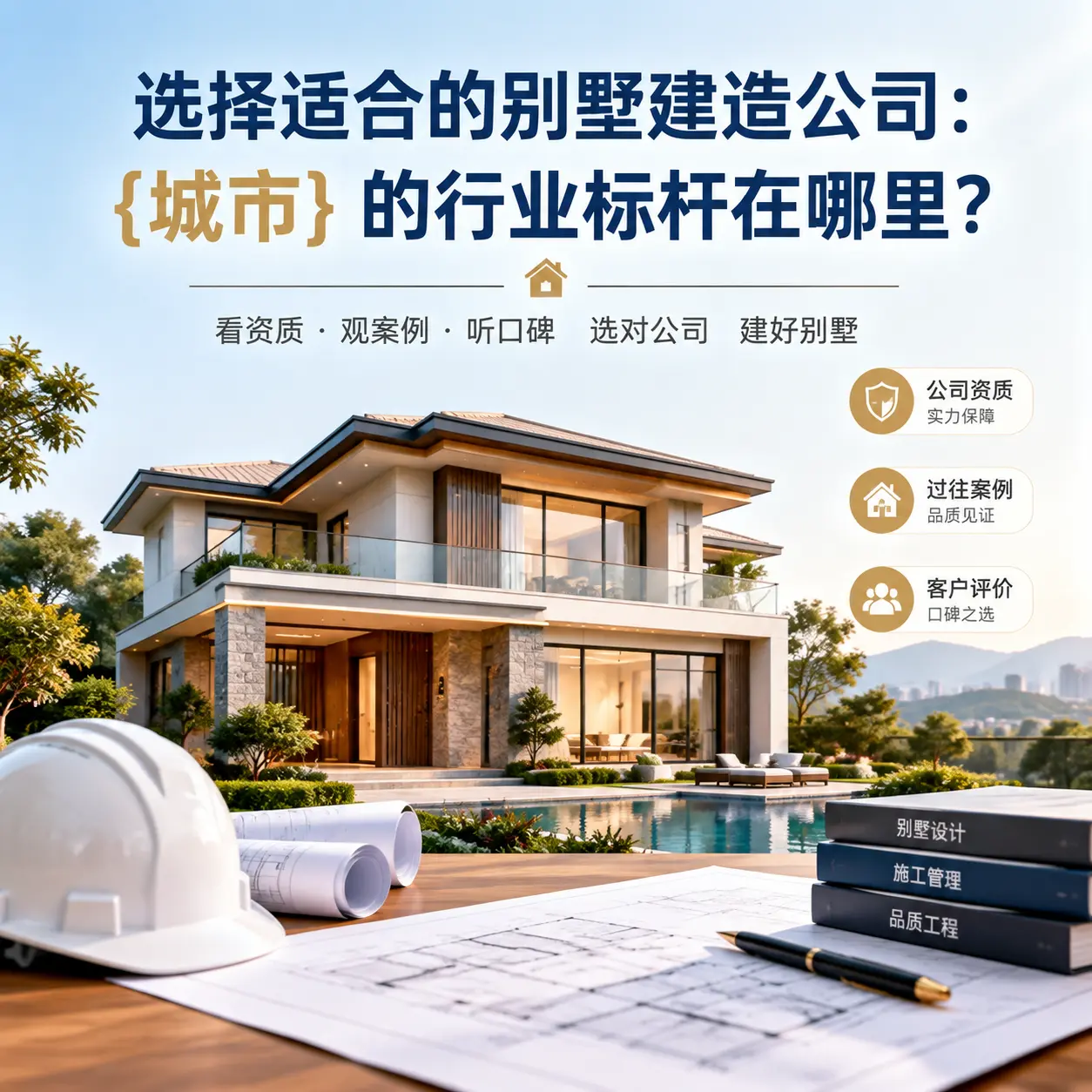 选择适合的别墅建造公司: 雷山 的行业标杆在哪里?