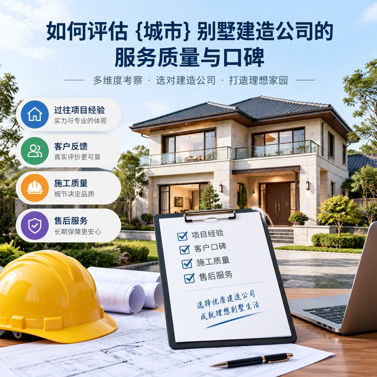 如何评估 雷山 别墅建造公司的服务质量与口碑