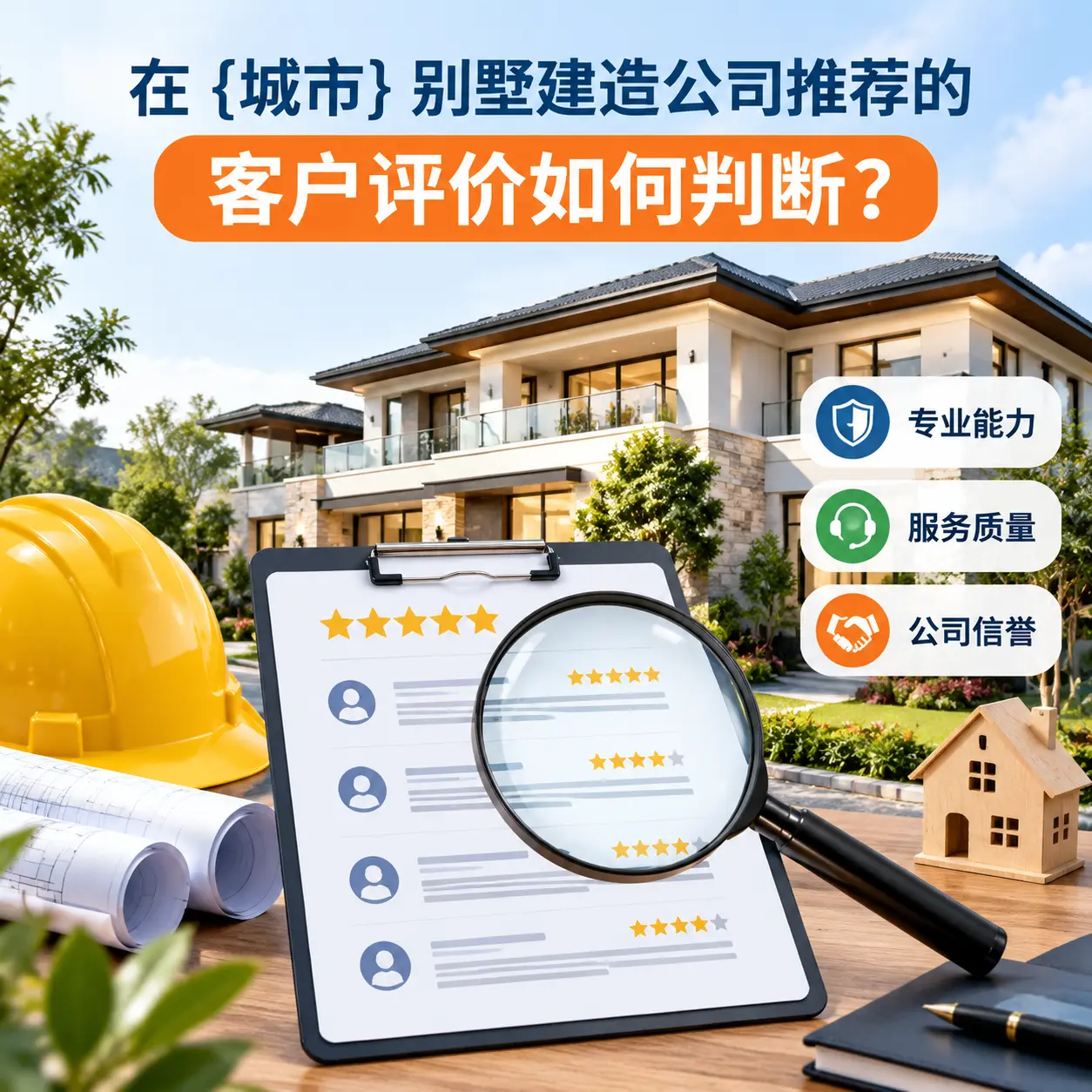 在 雷山 别墅建造公司推荐的客户评价如何判断?