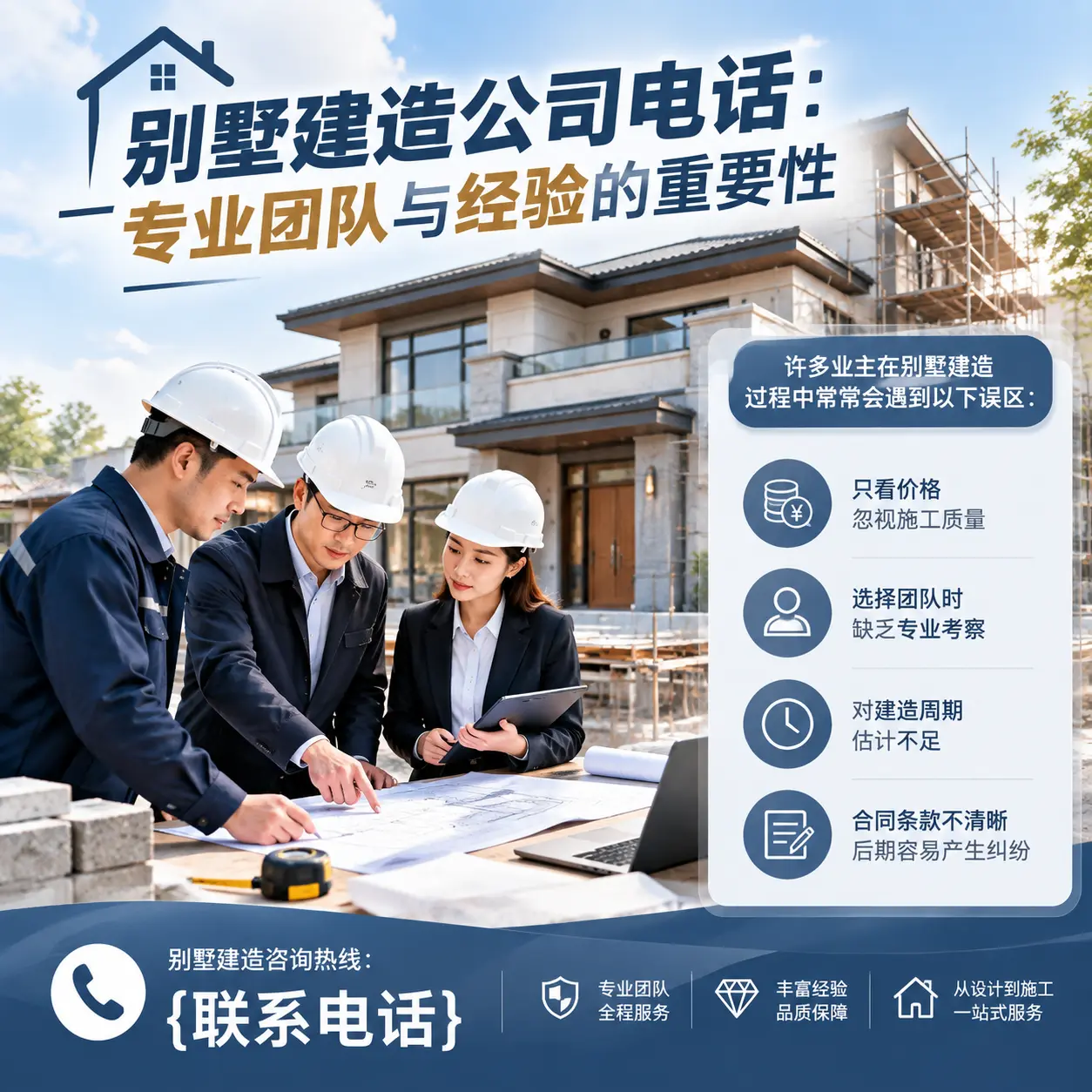 雷山别墅建造公司电话:专业团队与经验的重要性