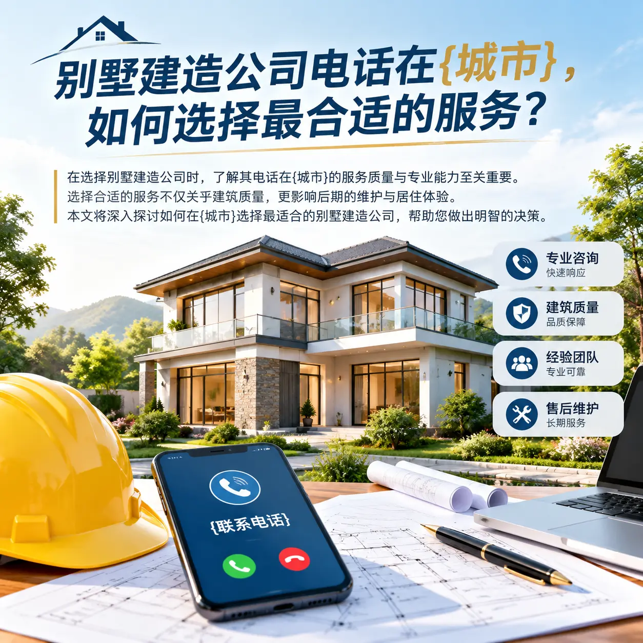 别墅建造公司电话在雷山，如何选择最合适的服务？