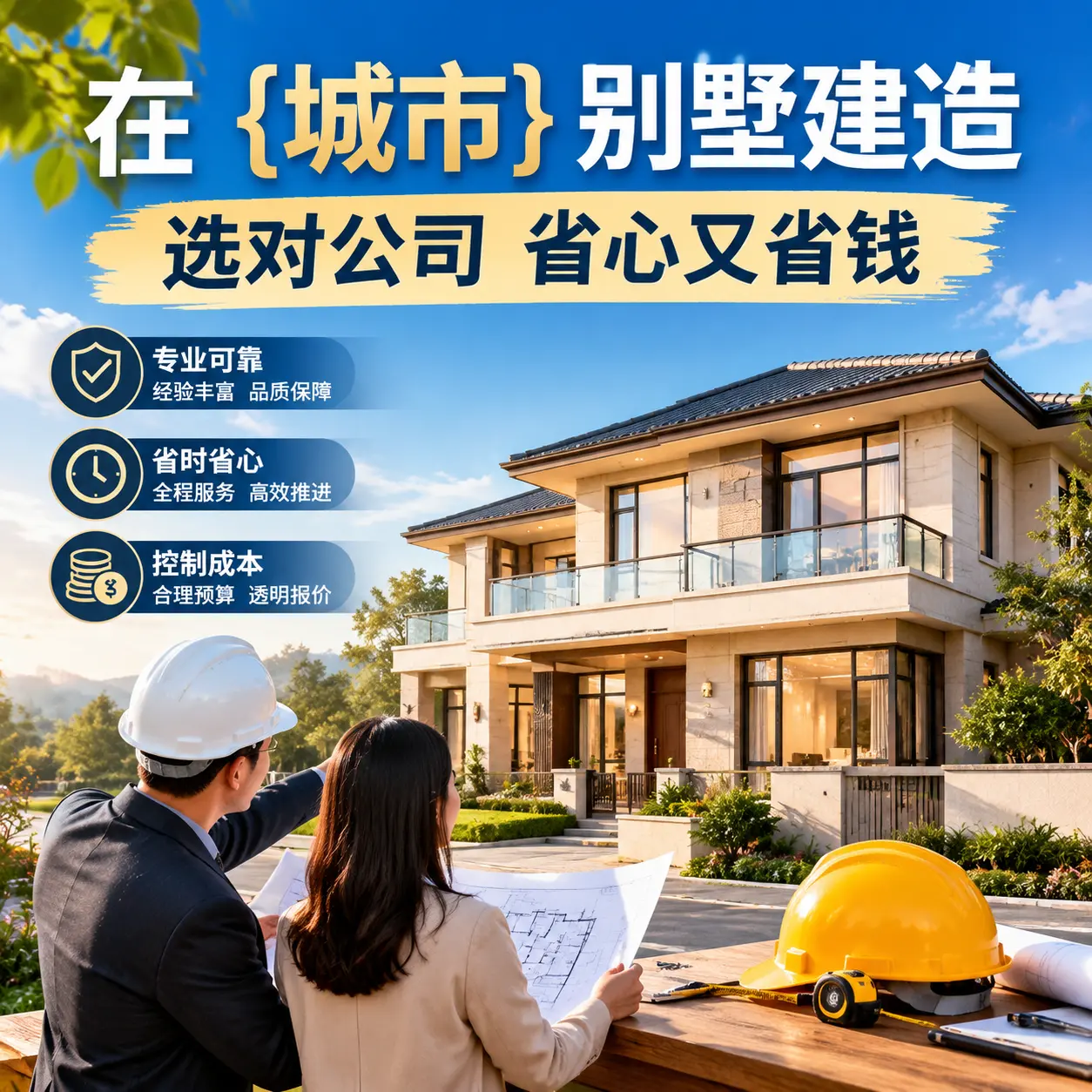 在 雷山 别墅建造,选对公司省心又省钱