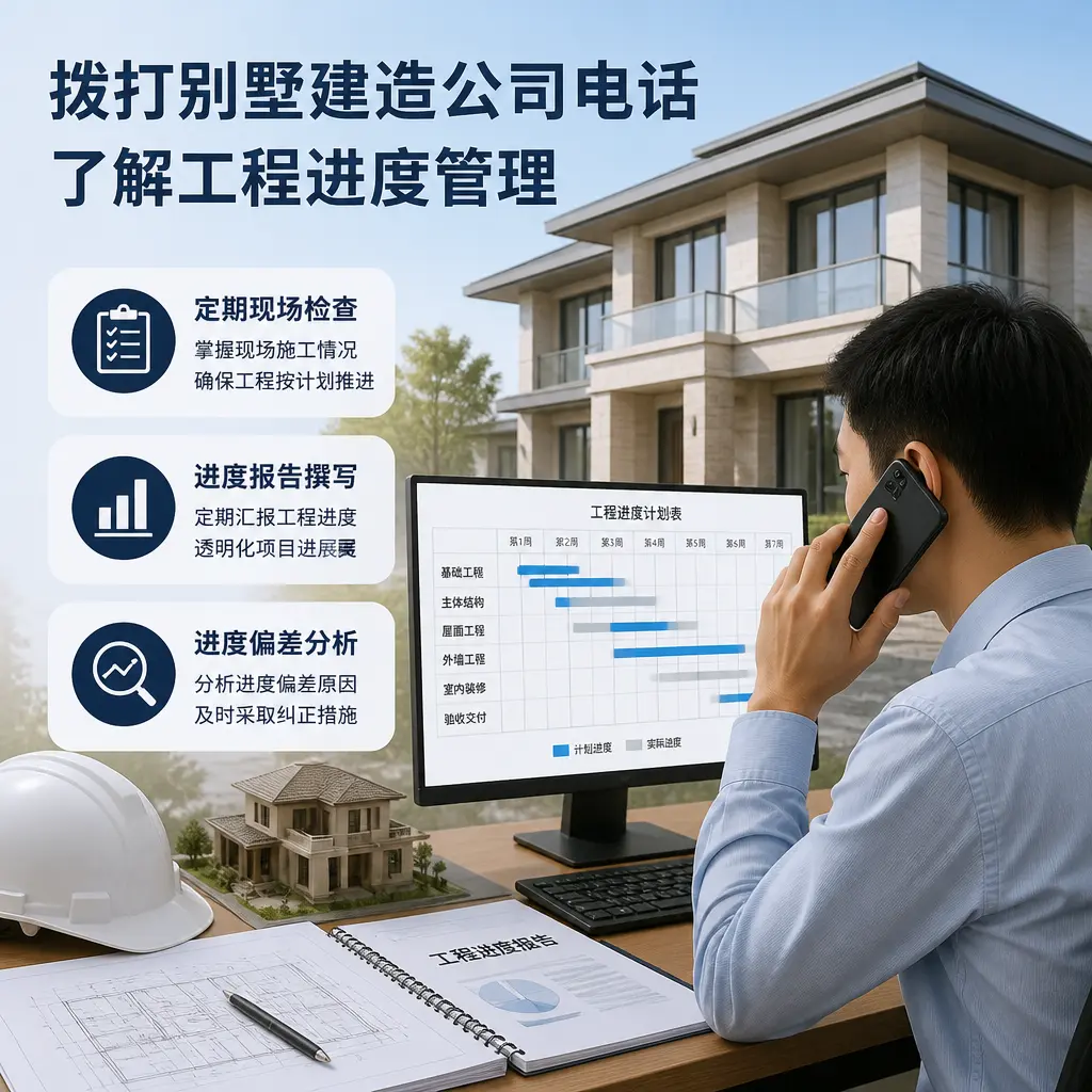 拨打雷山别墅建造公司电话，了解工程进度管理