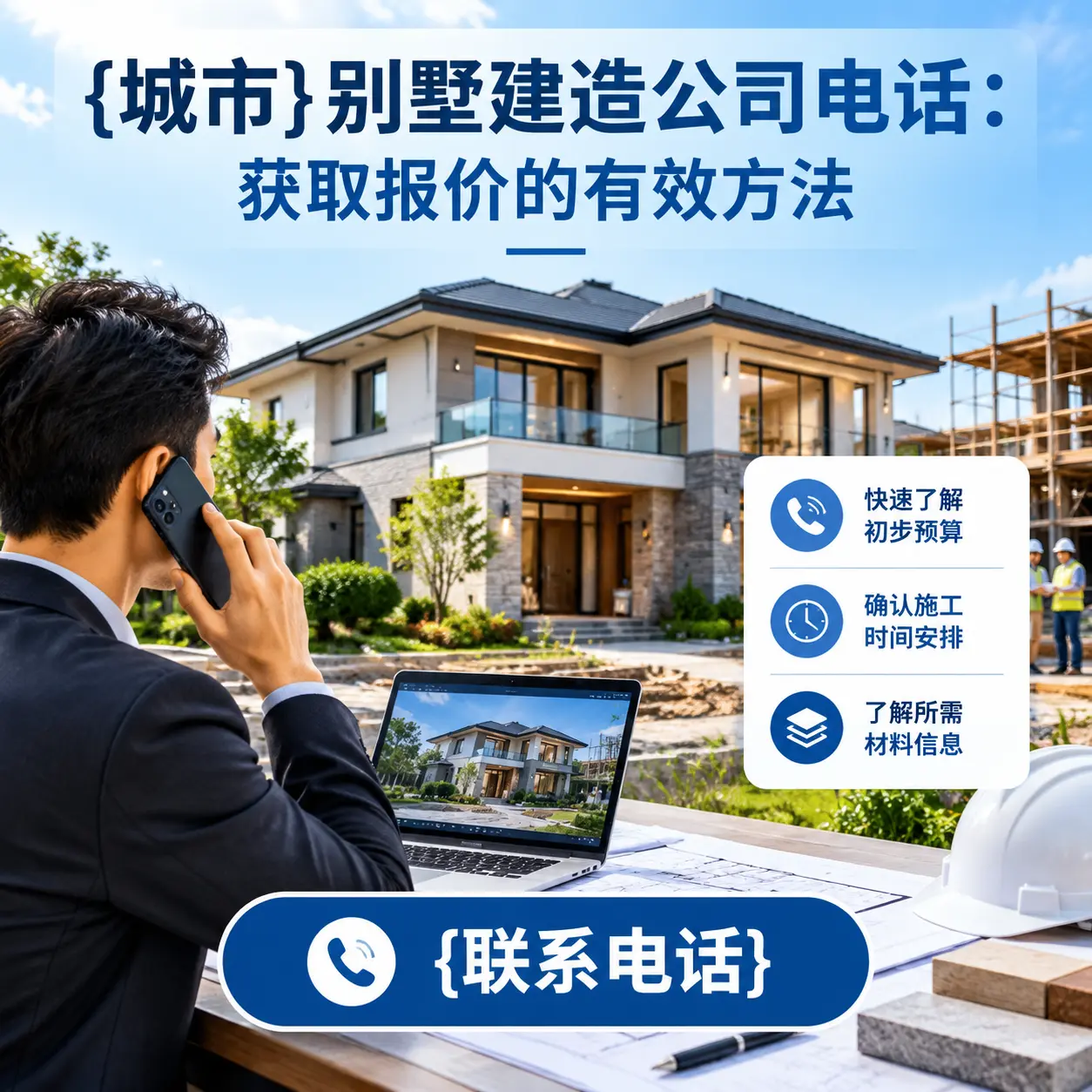 雷山别墅建造公司电话:获取报价的有效方法