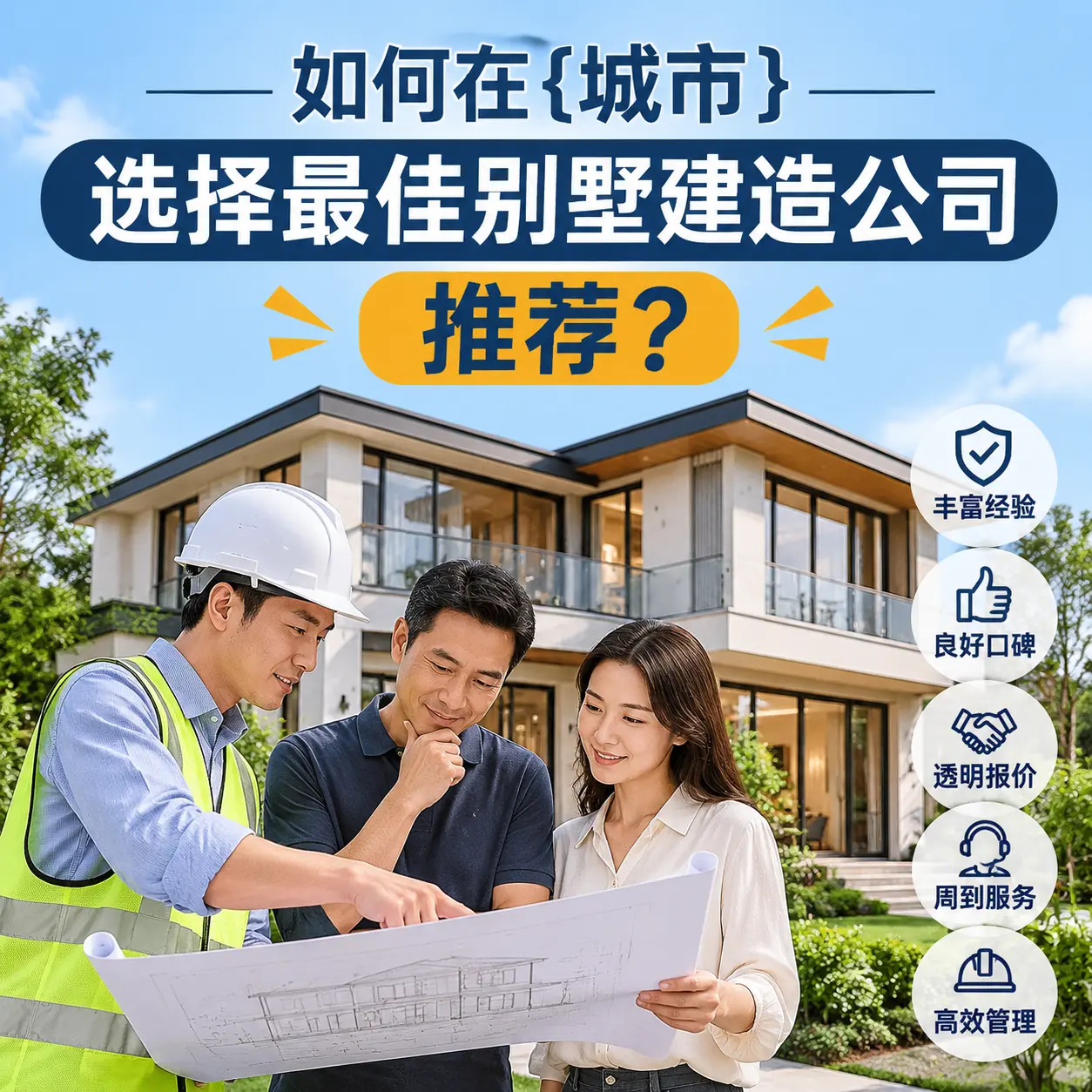 如何在 雷山 选择最佳别墅建造公司推荐？